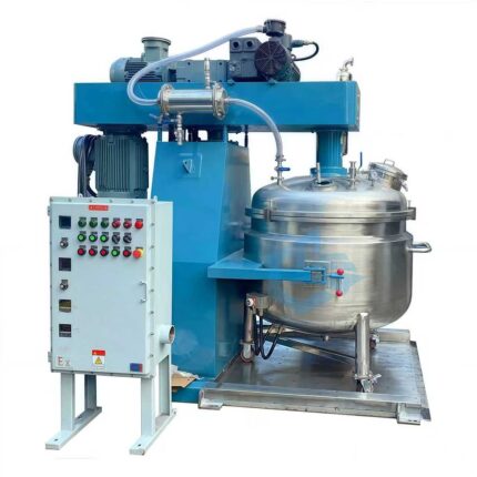 500L Vacuum Disperser with Optional Condenser: Ideal for Eco-Friendly & Safe Production in Fine Chemicals, Pharmaceuticals